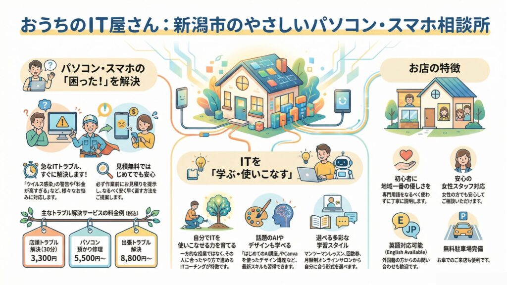 おうちのIT屋さんイメージ